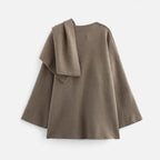Lauwren | Women's Elegant Asymmetrical Sweater Coat