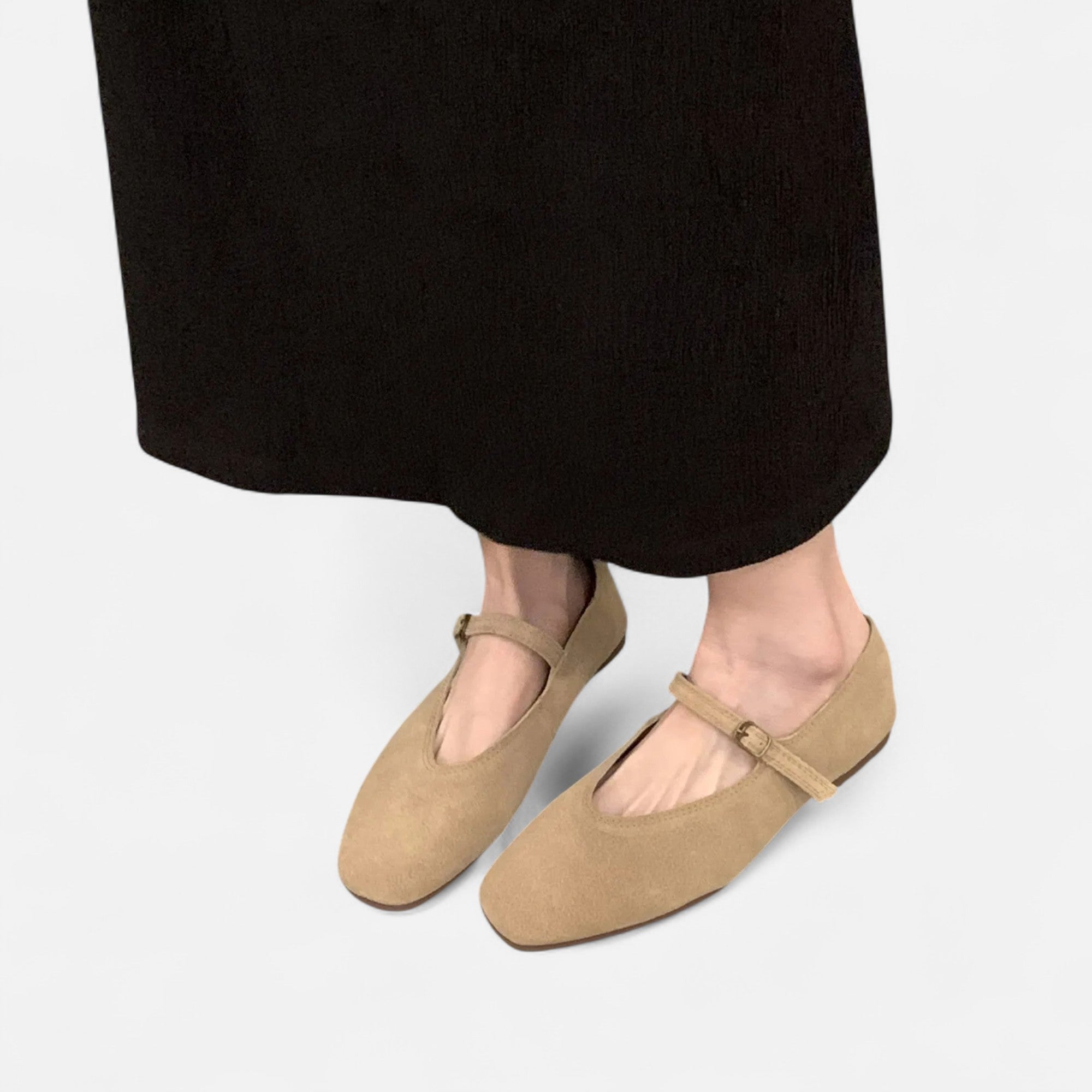 Lauwren | Women's Soft Leather Ballerina Flats - Classic Elegance