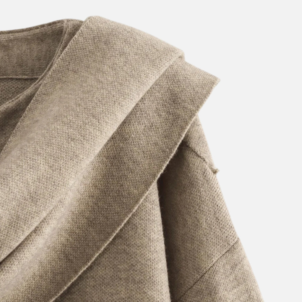 Lauwren | Women's Elegant Asymmetrical Sweater Coat