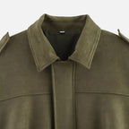 Lauwren | Women's Vintage Jacket with Turn-Down Collar