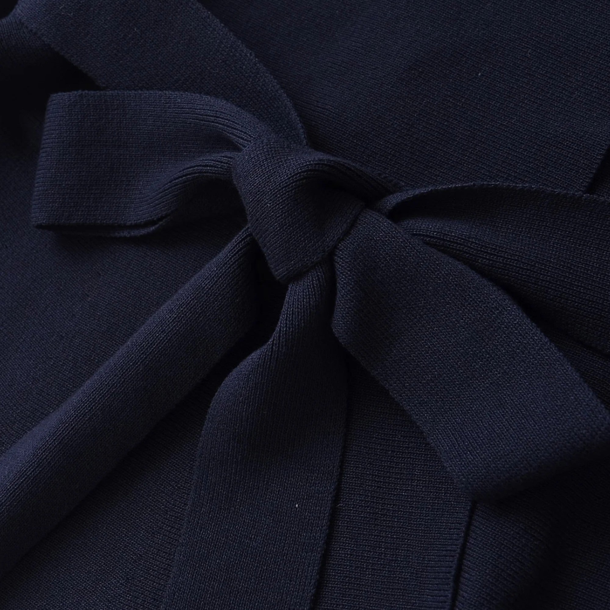 Lauwren | Woman's Elegant Belted Knit Sweater