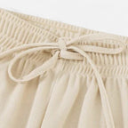 Lauwren | Women's Pleated Wide Leg Trousers