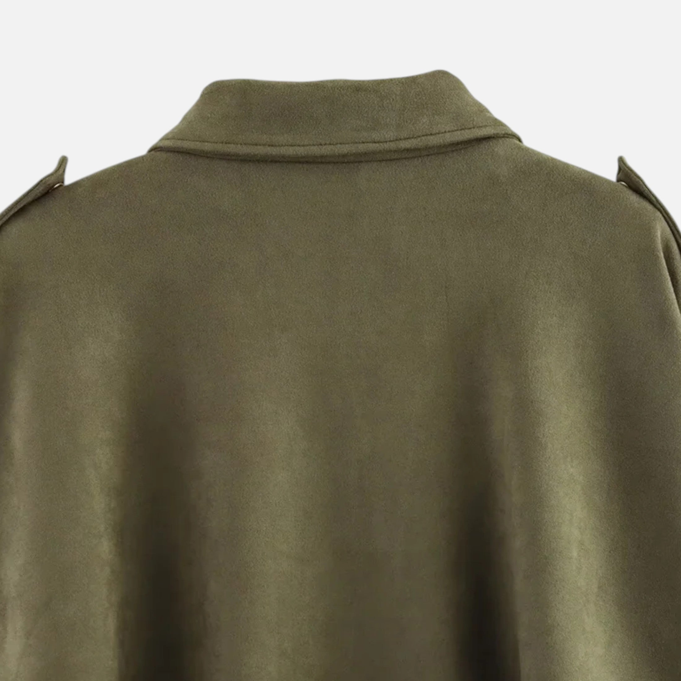 Lauwren | Women's Vintage Jacket with Turn-Down Collar