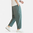Lauwren | Men's Casual Straight Leg Cotton Trousers
