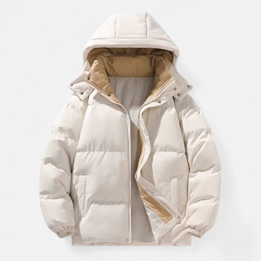 Lauwren | Men's Winter Parka with Removable Hood