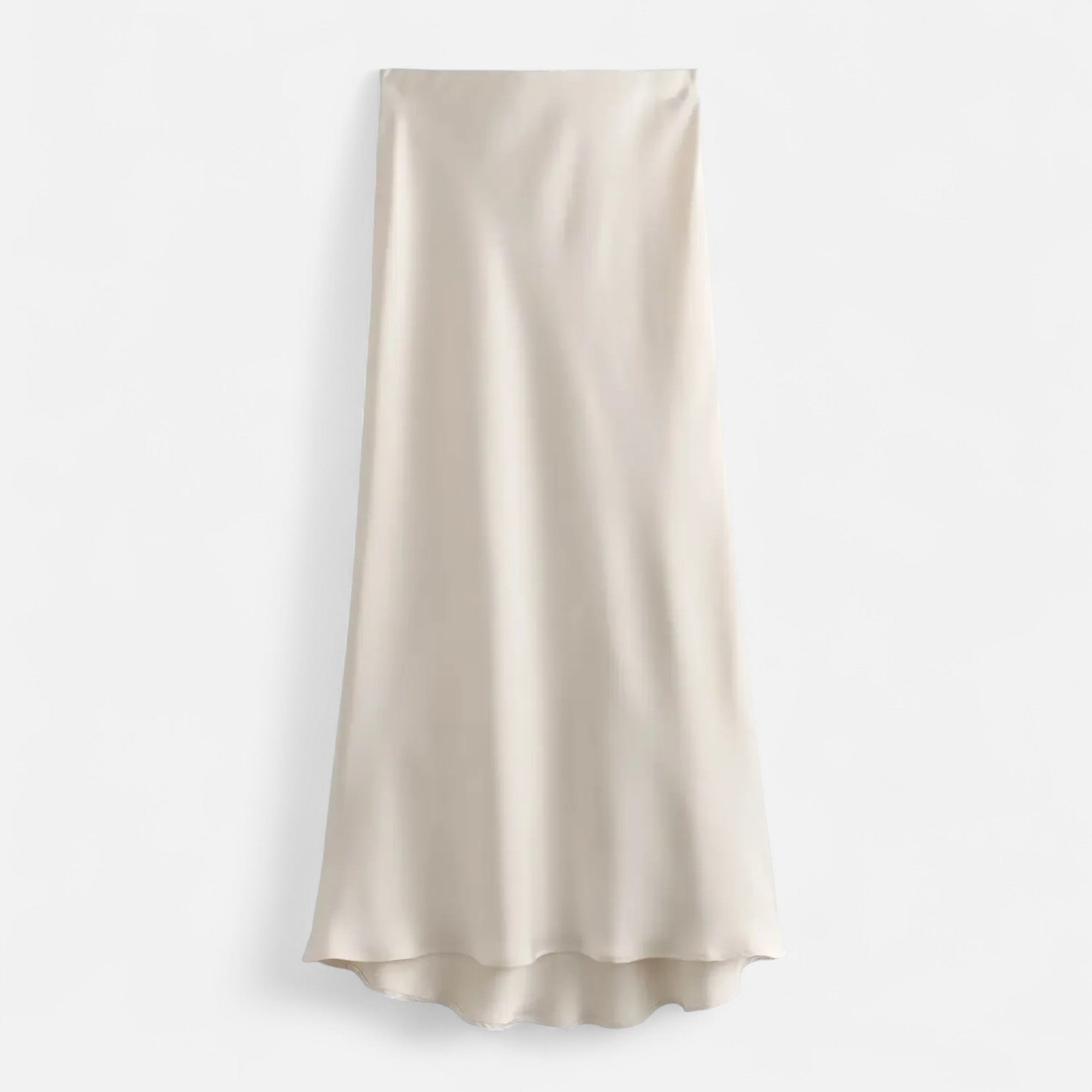 Lauwren | Women's Timeless Satin Midi Skirt