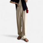 Lauwren | Women's High-Waisted Trousers - Classic Elegance