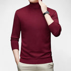 Lauwren | Men's Classic Knit High Neck Sweater