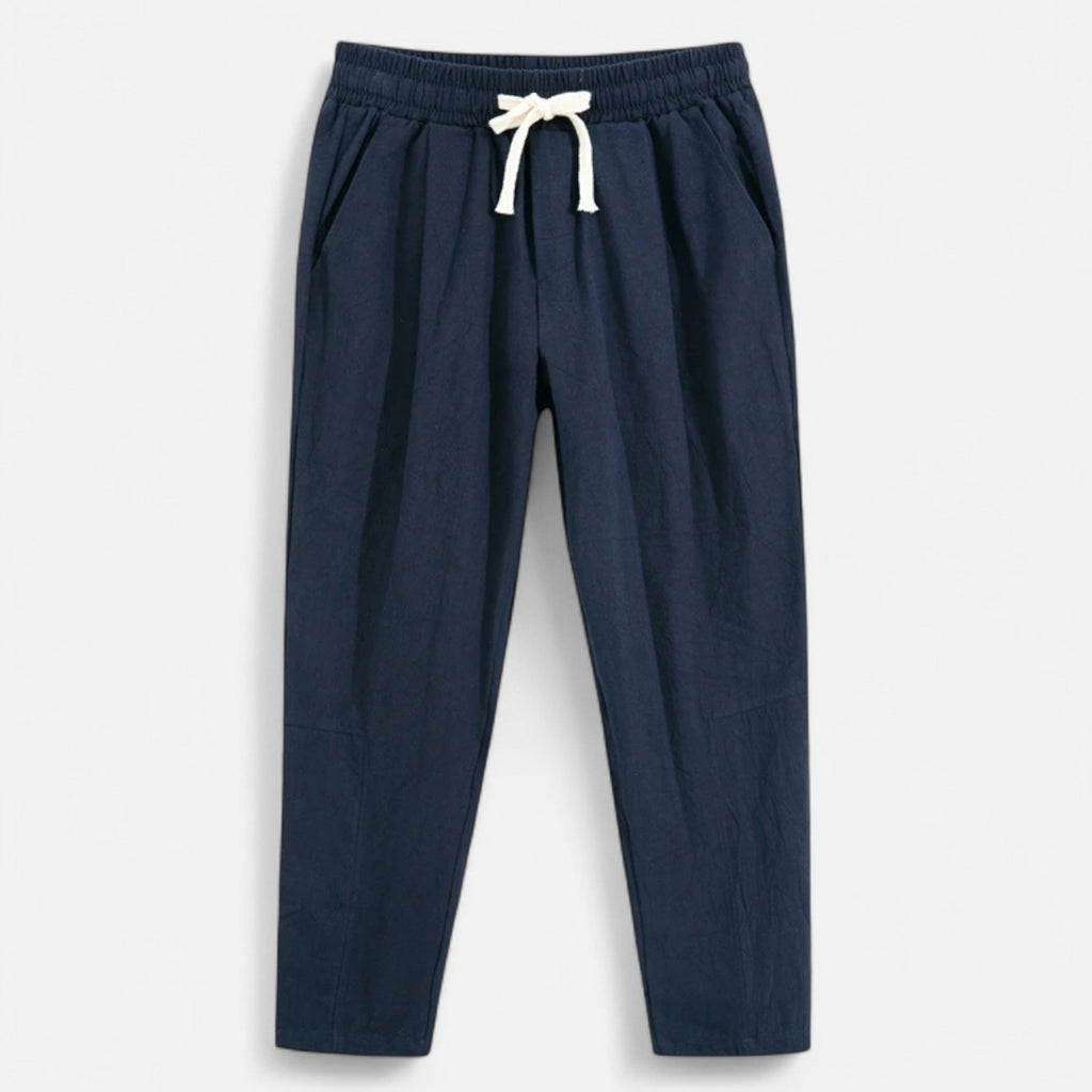 Lauwren | Men's Casual Straight Leg Cotton Trousers