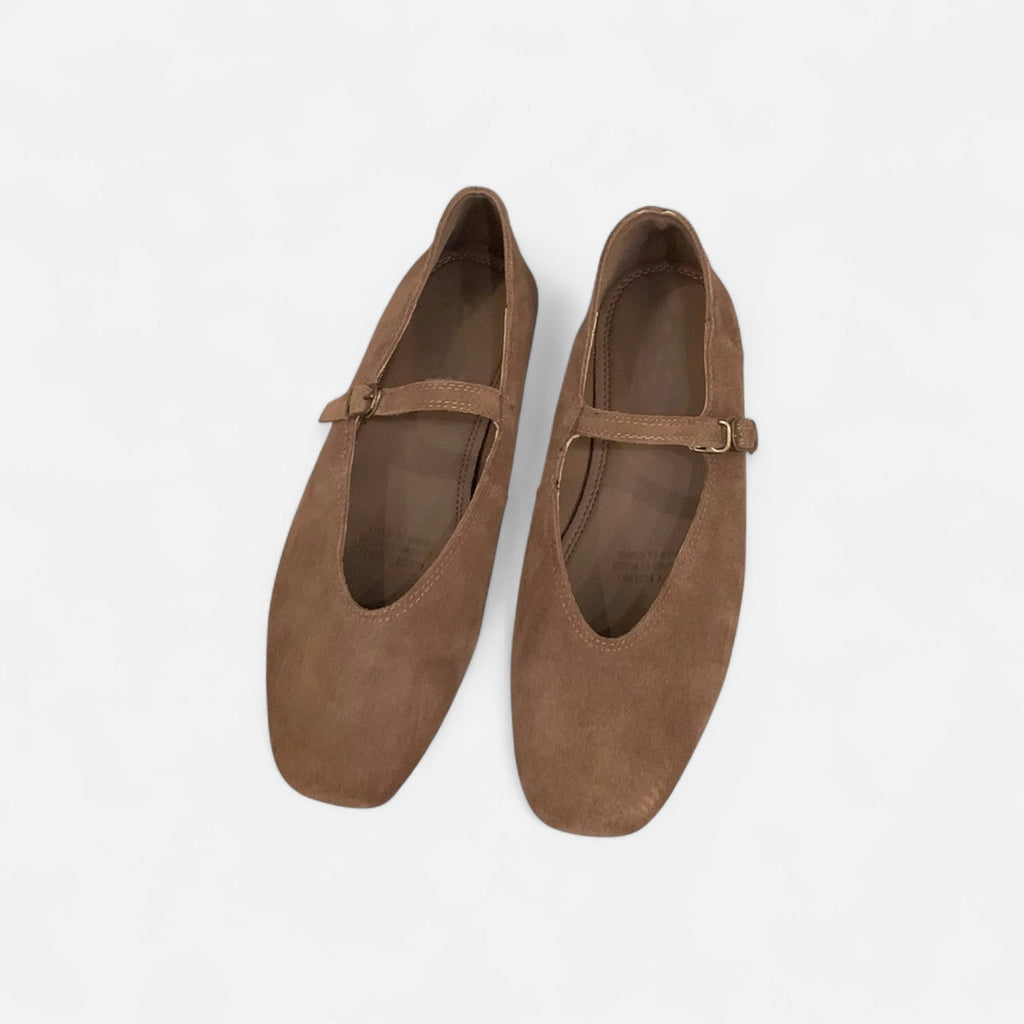 Lauwren | Women's Soft Leather Ballerina Flats - Classic Elegance