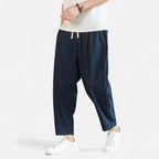 Lauwren | Men's Casual Straight Leg Cotton Trousers