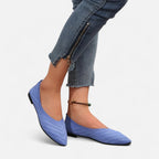 Lauwren | Woman's Elegant pointed toe ballerina's