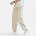 Lauwren | Men's Casual Straight Leg Cotton Trousers