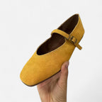 Lauwren | Women's Soft Leather Ballerina Flats - Classic Elegance