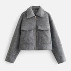 Lauwren | Women's Short Tweed Jacket - Elegant