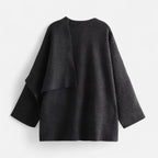Lauwren | Women's Elegant Asymmetrical Sweater Coat