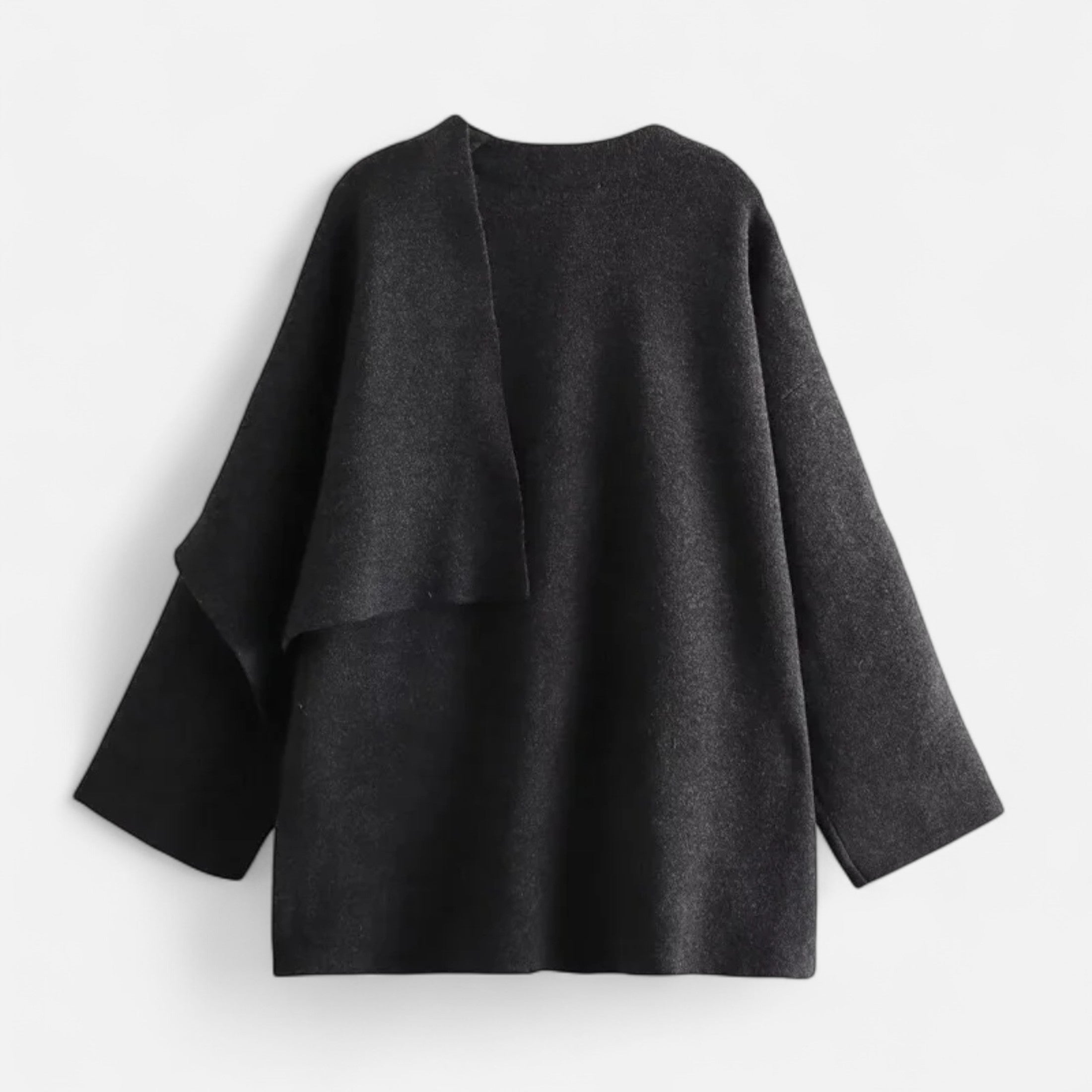 Lauwren | Women's Elegant Asymmetrical Sweater Coat