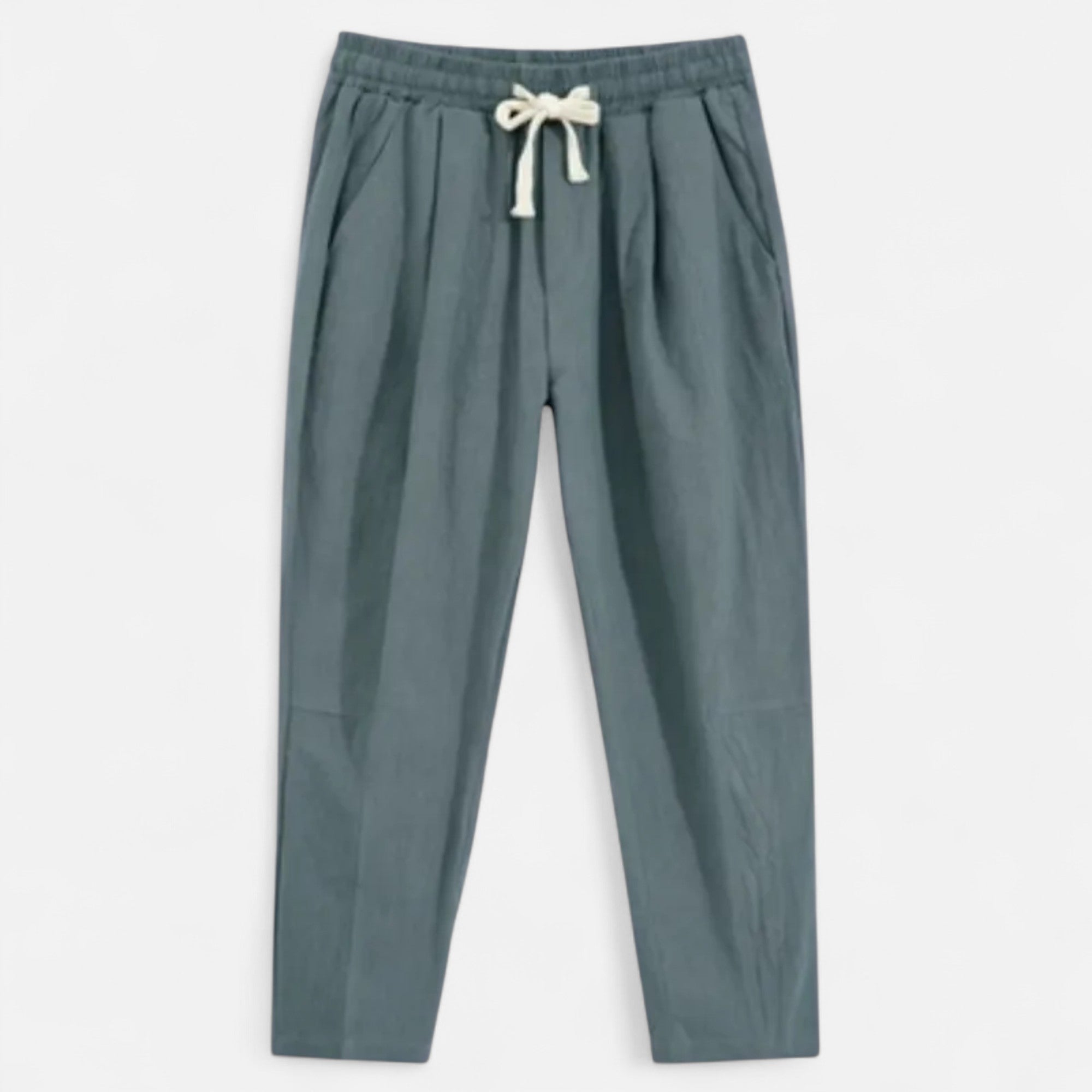 Lauwren | Men's Casual Straight Leg Cotton Trousers