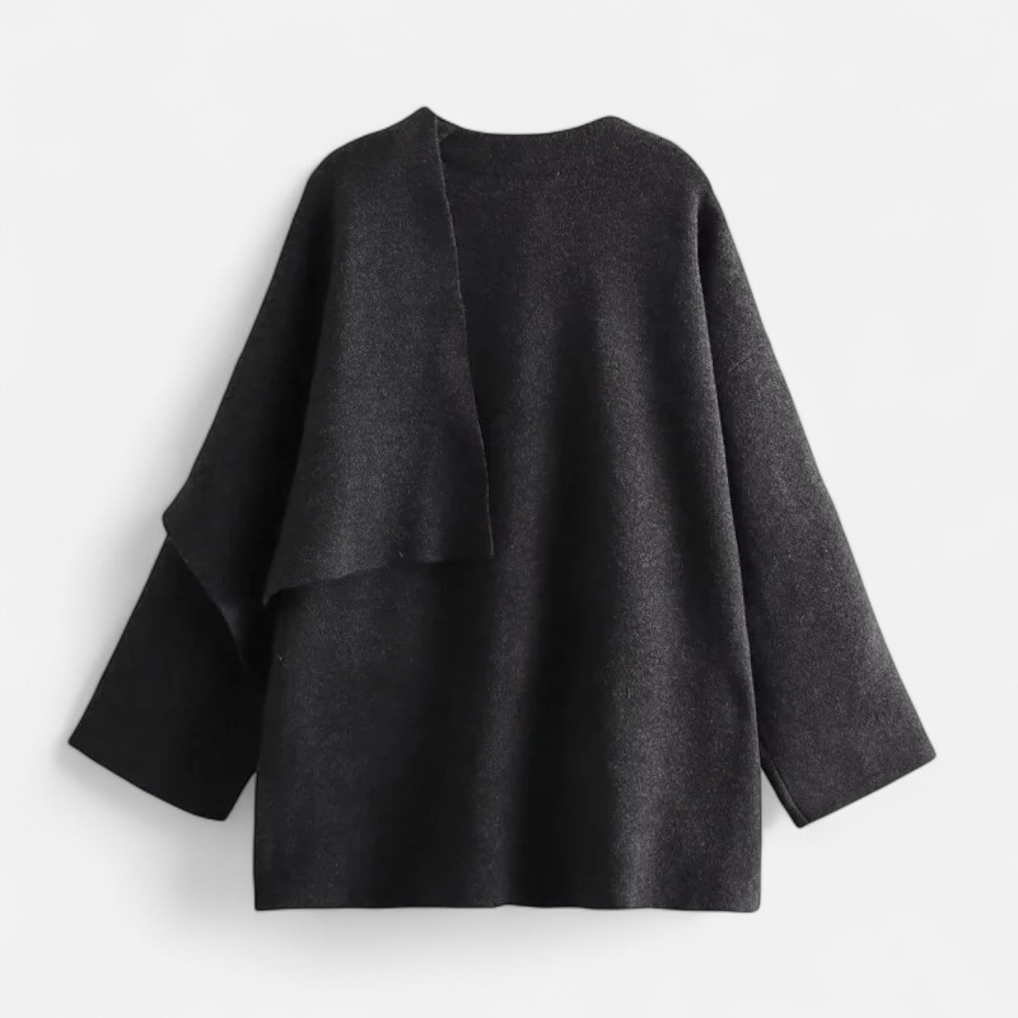 Lauwren | Women's Elegant Asymmetrical Sweater Coat