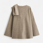 Lauwren | Women's Elegant Asymmetrical Sweater Coat