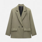 Lauwren | Women's Elegant Double-Breasted Blazer