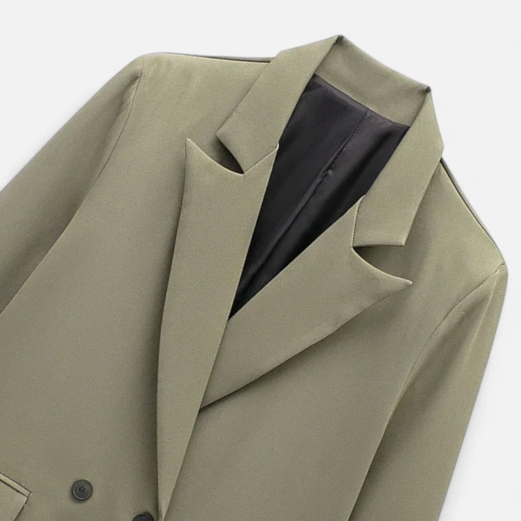 Lauwren | Women's Elegant Double-Breasted Blazer