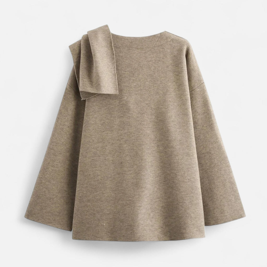 Lauwren | Women's Elegant Asymmetrical Sweater Coat