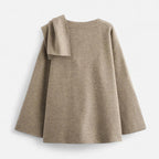 Lauwren | Women's Elegant Asymmetrical Sweater Coat