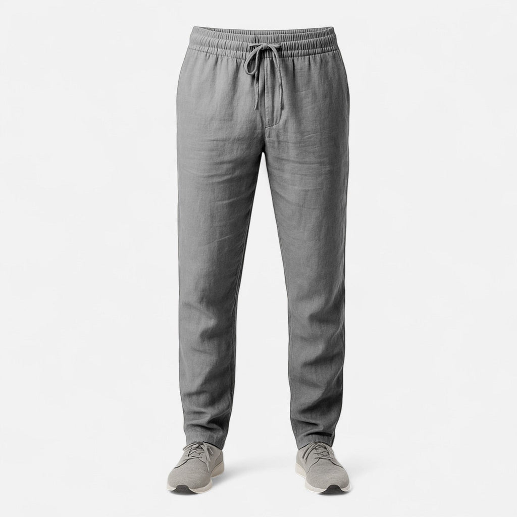 Lauwren | Men's Heritage Linen Cotton Trousers