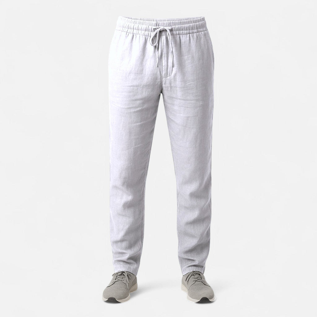 Lauwren | Men's Heritage Linen Cotton Trousers