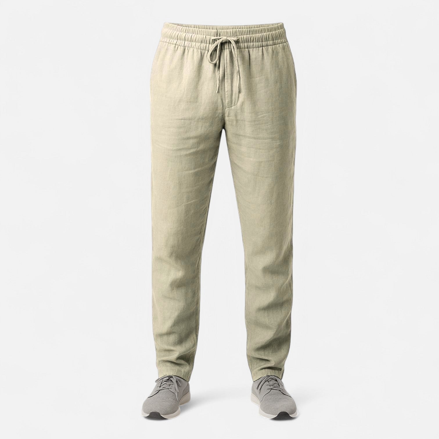 Lauwren | Men's Heritage Linen Cotton Trousers