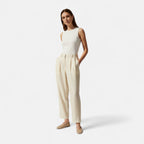 Lauwren | Women's Soft Leather Ballerina Flats - Classic Elegance