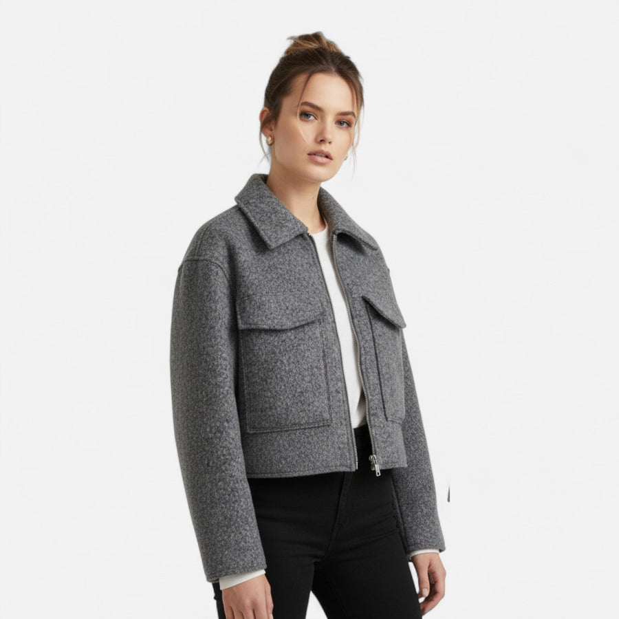 Lauwren | Women's Short Tweed Jacket - Elegant