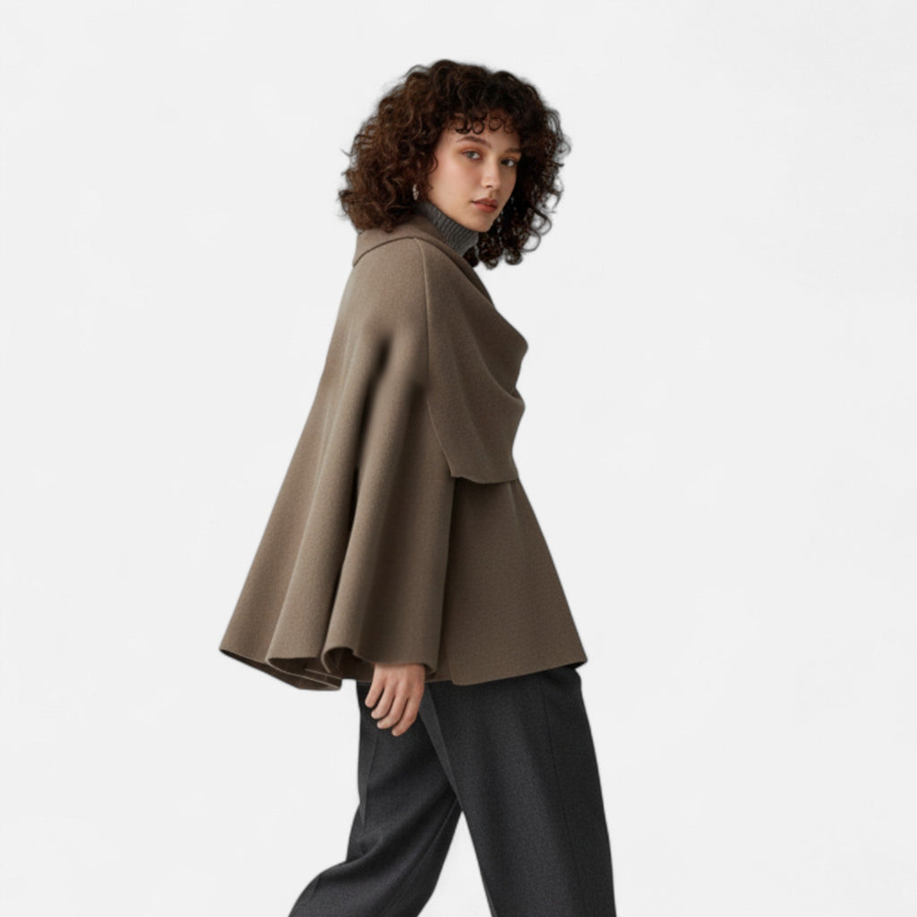 Lauwren | Women's Elegant Asymmetrical Sweater Coat