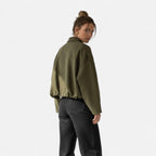 Lauwren | Women's Vintage Jacket with Turn-Down Collar