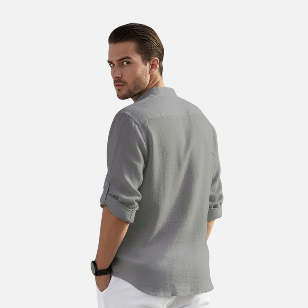 Lauwren | Men's Heritage Linen Cotton Shirt