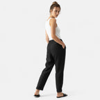 Lauwren | Woman's Elegant High-Waisted Trousers