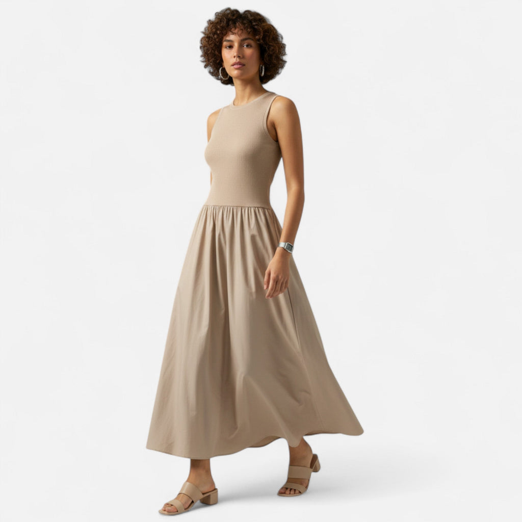 Lauwren | Women's Long Dress - Spring Elegance
