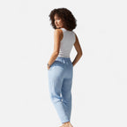 Lauwren | Woman's Elegant High-Waisted Trousers
