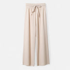 Lauwren | Women's Pleated Wide Leg Trousers