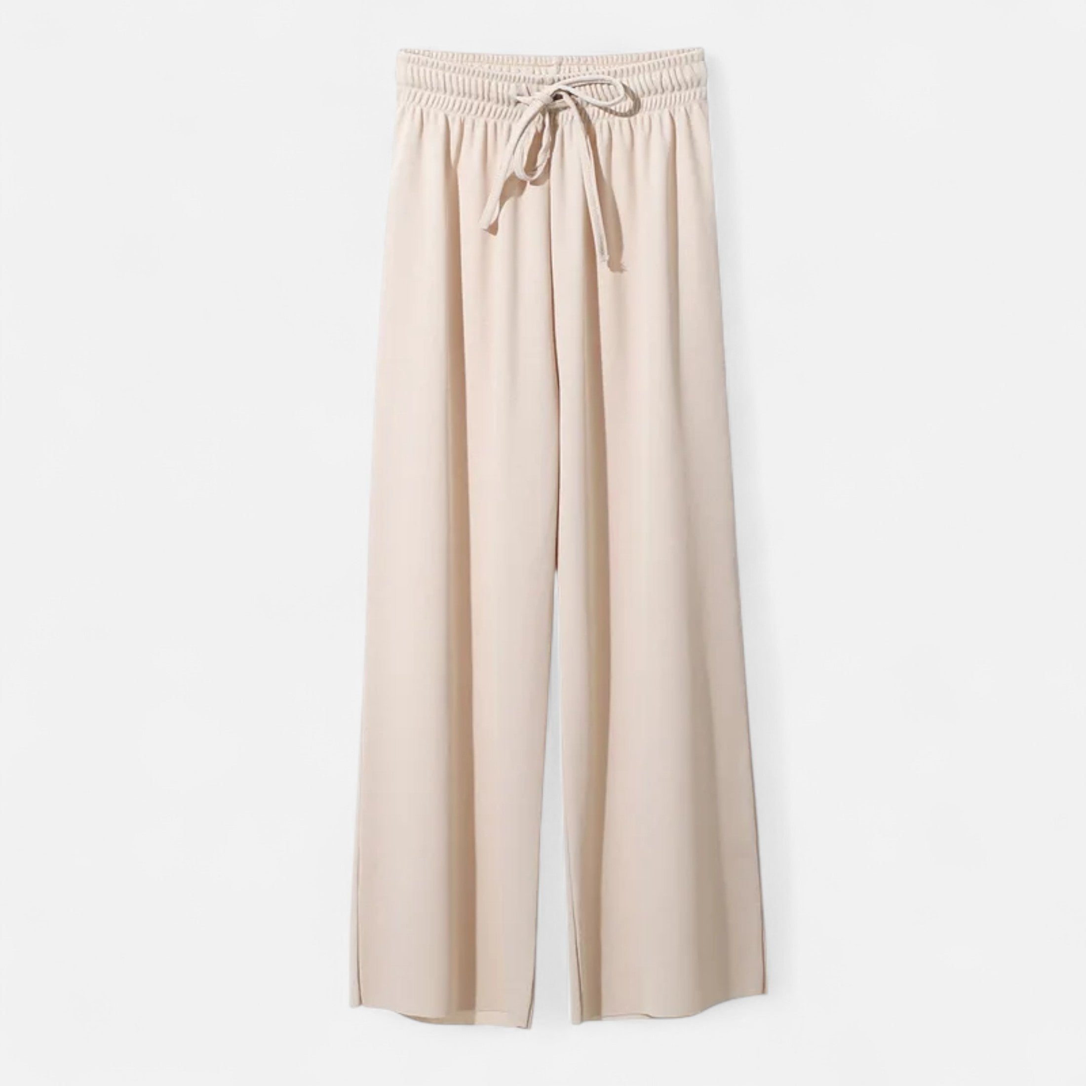 Lauwren | Women's Pleated Wide Leg Trousers