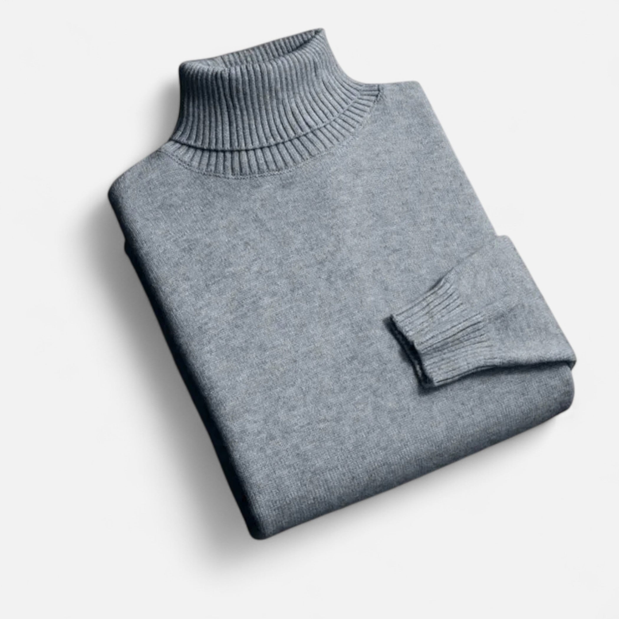 Lauwren | Men's Classic Knit High Neck Sweater