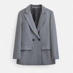 Lauwren | Women's Double-Breasted Blazer – Office Elegance