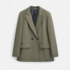 Lauwren | Women's Double-Breasted Blazer – Office Elegance