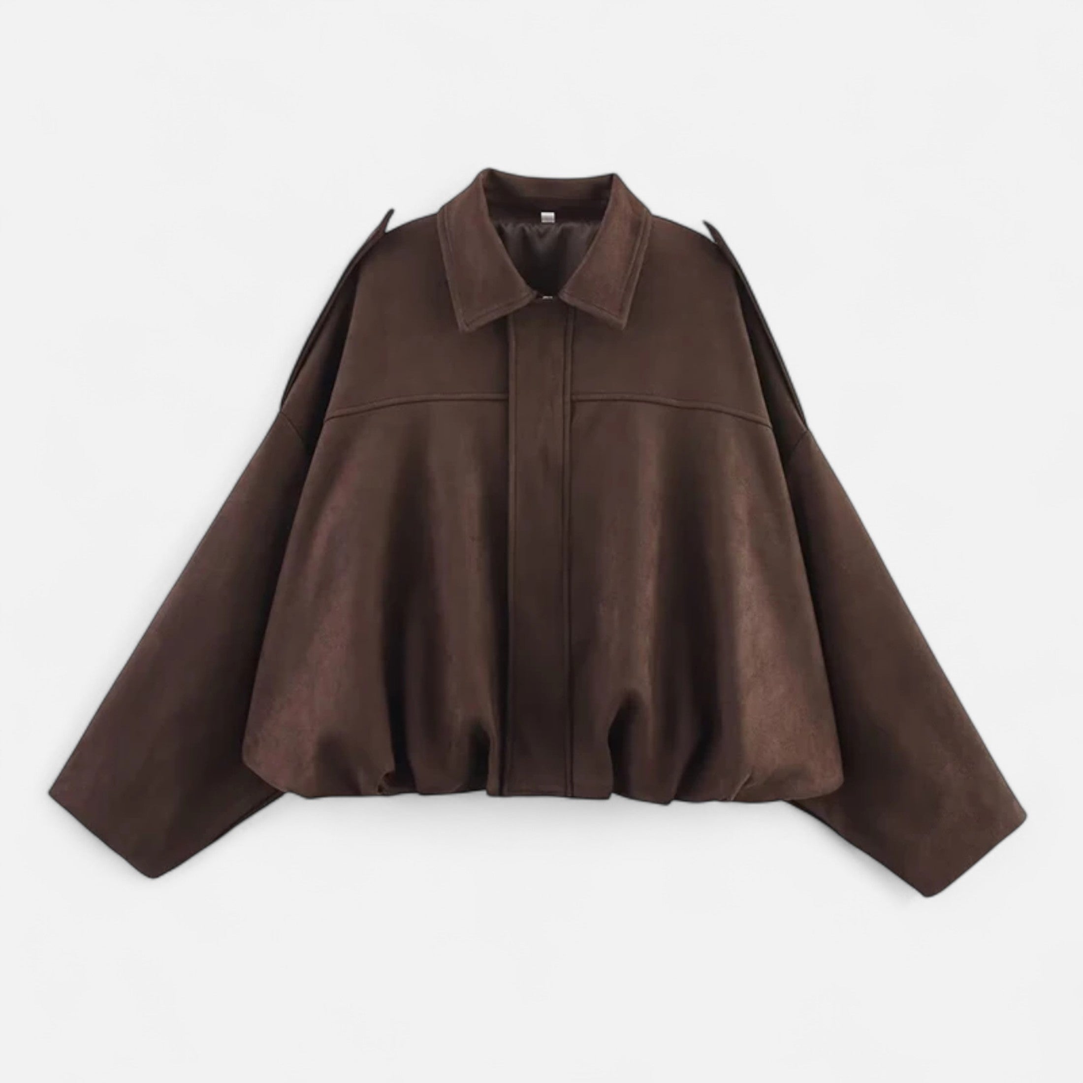 Lauwren | Women's Vintage Jacket with Turn-Down Collar