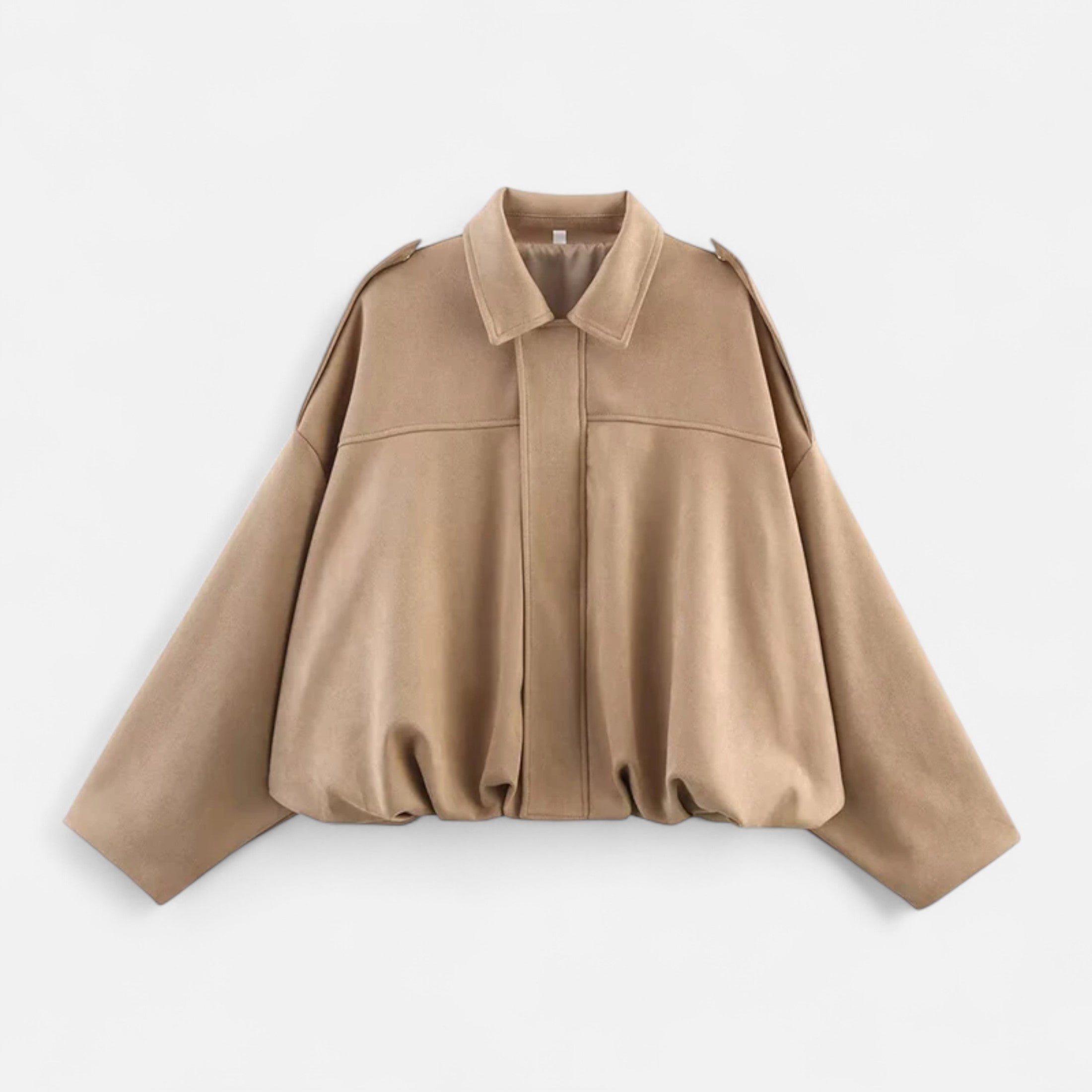 Lauwren | Women's Vintage Jacket with Turn-Down Collar