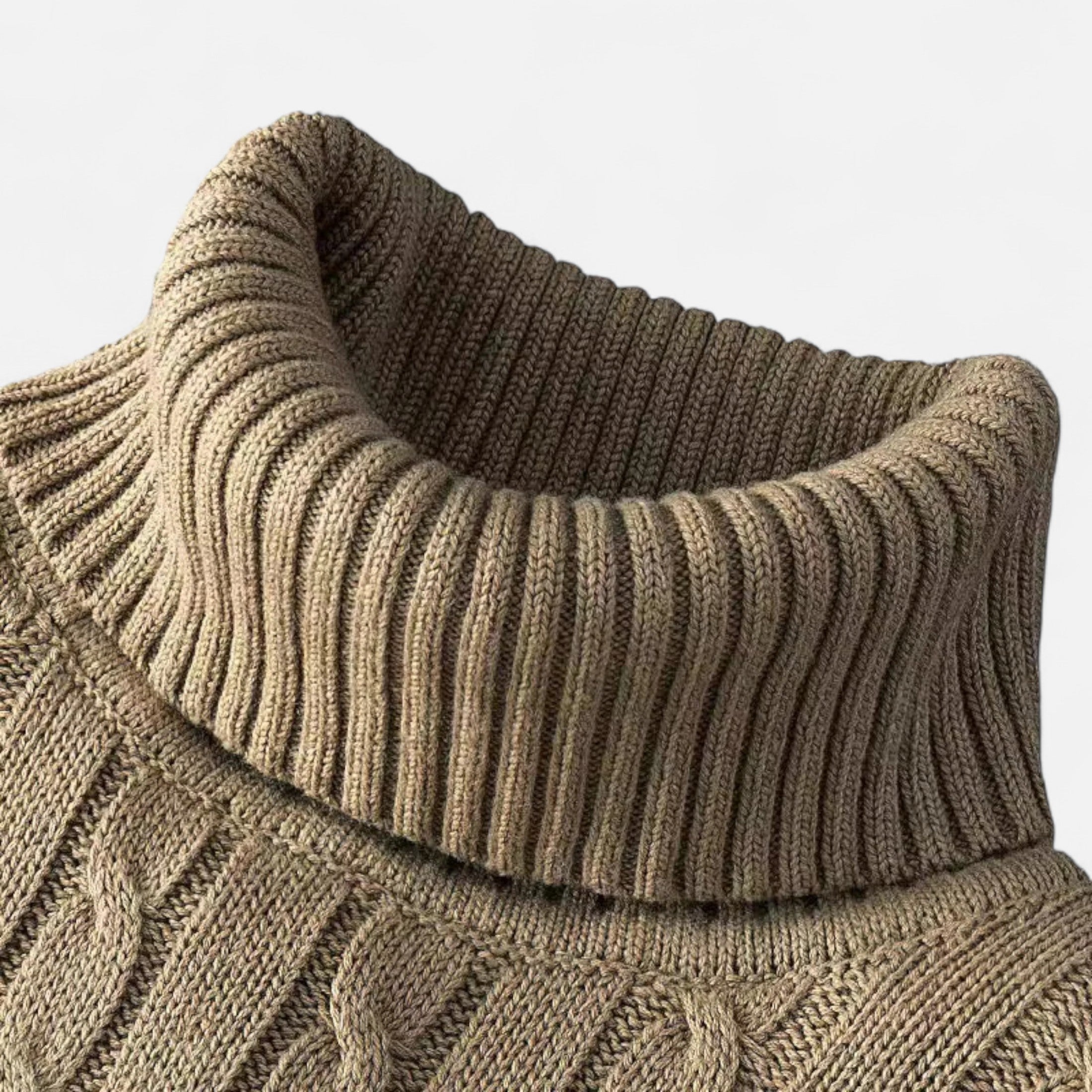 Lauwren | Men's Classic Heritage High Neck Sweater