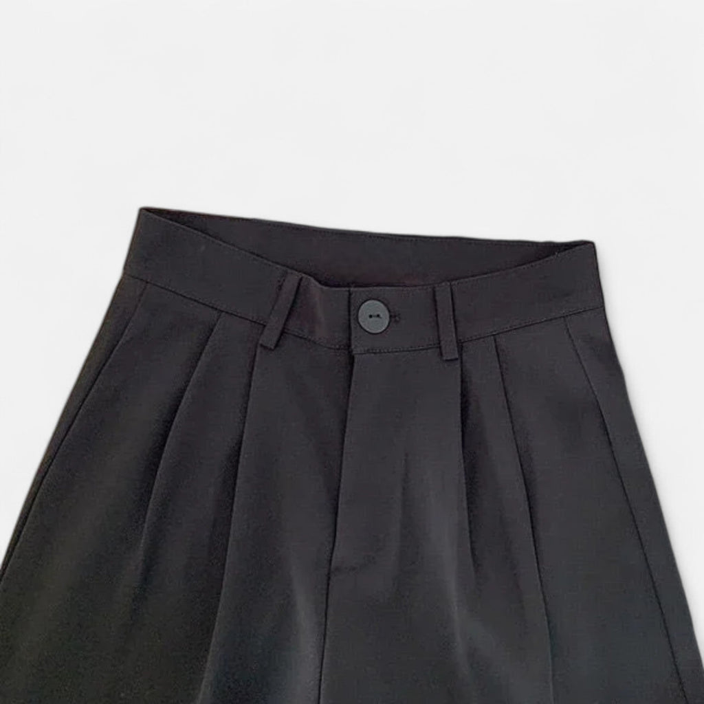 Lauwren | Women's High-Waisted Trousers - Classic Elegance