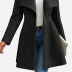 Lauwren | Women's Double-Breasted Coat - Classic Elegance