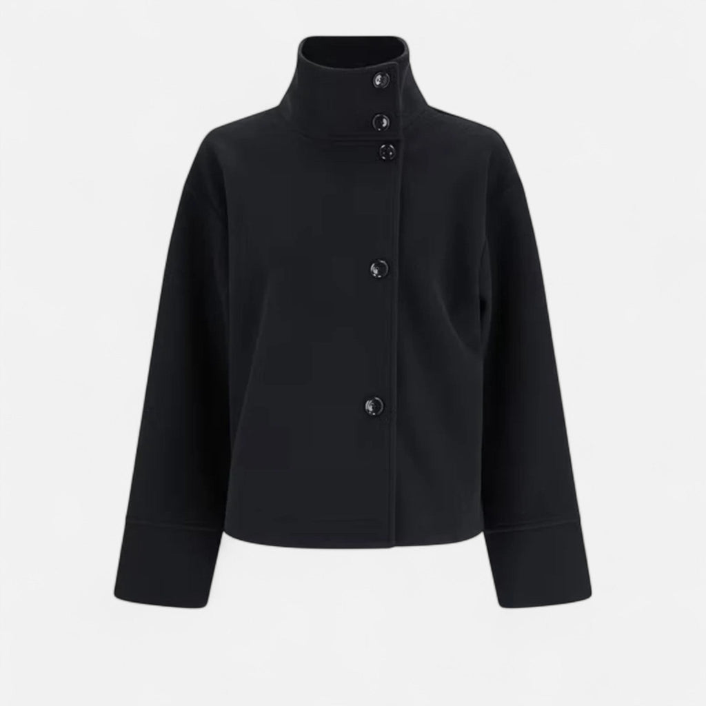 Lauwren | Women's Wool Jacket – Elegant High Collar